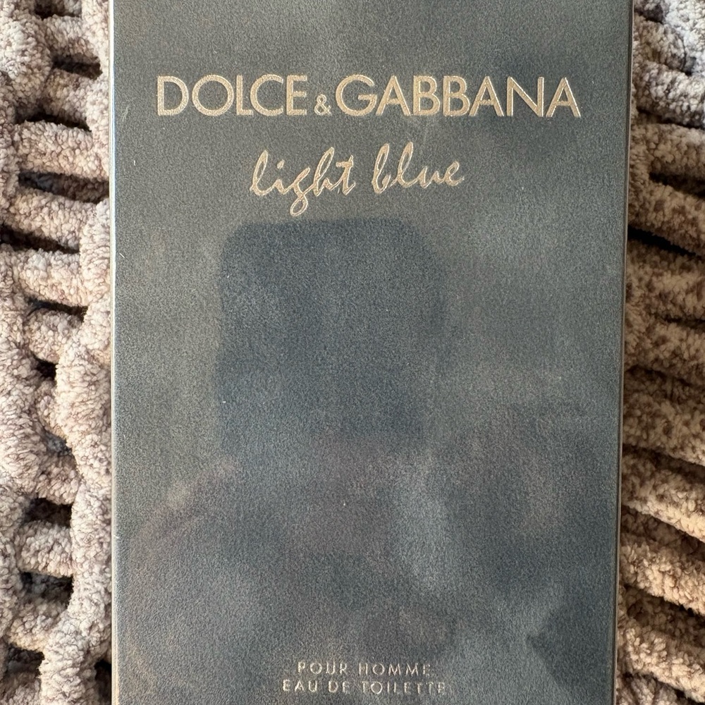 Dolce & Gabbana Light Blue Eau Du Toilette New in Box